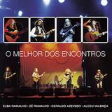 O Melhor Dos Encontros - Alceu, Elba, Geraldo Azevedo e Zé Ramalho - CD - Som livre