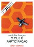 O que e participaçao - coleçao primeiros passos 95 - Brasiliense