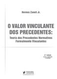 O Valor Vinculante dos Precedentes - 4ª Edição (2019) - Juspodivm