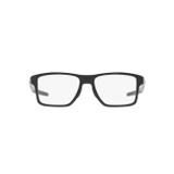 Oakley CHAMFER SQUARED OX8143 814303 Preto Lente Transparente Tam 54