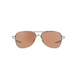 Oakley CROSSHAIR OO4060 02 Prata Lente Preto Iridium VR28 Tam 61