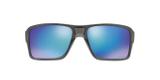 Oakley DOUBLE EDGE OO9380 06 Cinza Lente Polarizada Azul Prizm Safira Tam 66