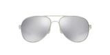 Oakley ELMONT 60 OO4119 08 Prata Cromado Lente Cromo Iridium Tam 60