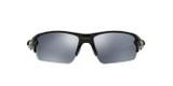 Oakley FLAK 2.0 OO9295 07 Preto Polido Lente Polarizada Preto Iridium Tam 59