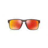 Oakley HOLBROOK MIX OO9384 938407 Cinza Lente Polarizada Vermelho Ruby Prizm Tam 57