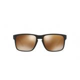 Oakley HOLBROOK OO9102 9102D7 Preto Lente Polarizada Azul Tungstênio Prizm Tam 55