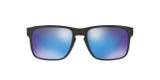 Oakley HOLBROOK OO9102 9102F5 Preto Lente Verde Safira Prizm Tam 55