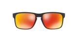 Oakley HOLBROOK OO9102 E2 Preto Fosco Lente Vermelho Prizm Ruby Tam 55