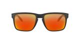 Oakley HOLBROOK XL OO9417 941704 Preto Lente Vermelho Ruby Prizm Tam 59