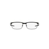 Oakley Junior Kids Infanto Juvenil STEEL PLATE XS OY3002 300201 Preto Lente Transparente Tam 48