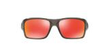 Oakley Junior Kids Infanto Juvenil TURBINE XS OJ9003 900304 Preto Lente Espelhada Vermelho Ruby Iridium Tam 57