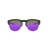 Oakley LATCH KEY OO9394 939402 Preto Lente Espelhada Violeta Iridium Tam 55