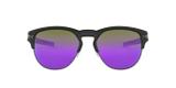 Oakley LATCH KEY OO9394 939402 Preto Lente Espelhada Violeta Iridium Tam 55