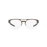 Oakley LATCH TI OX5134 513402 Prata Lente Transparente Tam 54
