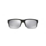 Oakley MAINLINK OO9264 926413 Cinza Lente Espelhada Cinza Iridium Tam 57