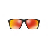Oakley MAINLINK OO9264 926435 Preto Lente Polarizada Vermelho Ruby Prizm Tam 57