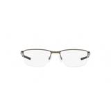 Oakley SOCKET 5.5 OX3218 02 Prata Pewter Lente Tam 54