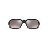 Oakley STRAIGHTLINK OO9331 933116 Preto Lente Polarizada Preto Prizm Tam 58