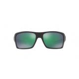 Oakley TURBINE OO9263 926345 Preto Lente Polarizada Verde Jade Prizm Tam 63