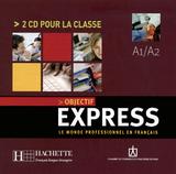 Objectif express 1 - cds audio classe (2) - importado - Hachette franca