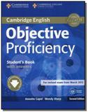 Objective proficiency students book with answers w - Cambridge
