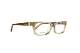 Óculos Armação Valentino Marrom Claro Opticas Melani