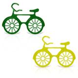 Óculos Bicicleta Verde e Amarelo 12 unidades - Festabox