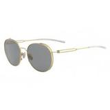 Óculos Calvin Klein Ck8052S 718 Ouro Lente Cinza Tam 52