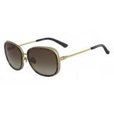 Óculos Calvin Klein Ck8575S 262 Tartaruga Lente Marrom Degradê Tam 59