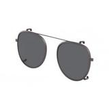 Óculos Calvin Klein Ck8582 Clip 015 Grafite Clip-On Lente Cinza Tam 51