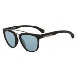 Óculos Calvin Klein Jeans Ckj813S 001 Preto Lente Azul Flash Tam 52