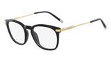 Óculos CK Ck5965 001 Preto Ouro Lente Tam 52