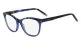 Óculos CK Ck5975 435 Azul Tartaruga Degradê Lente Tam 54