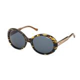 Óculos Colcci 0502766301 Azul Demi C/ Marrom/ L Cinza