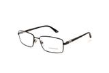 Óculos de Grau Acetato e Metal Feminino Versace Preto