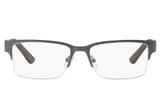Óculos de Grau Armani Exchange AX1014L 6060/53 Cinza Acetinado
