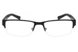 Óculos de Grau Armani Exchange AX1015L 6070/52 Preto Acetinado