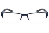 Óculos de Grau Armani Exchange AX1015L 6071/52 Azul Acetinado