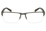 Óculos de Grau Armani Exchange AX1018L 6017/54 Cinza Escuro Fosco