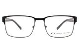 Óculos de Grau Armani Exchange AX1019L 6063/54 Preto Fosco