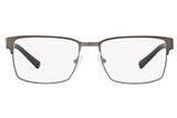 Óculos de Grau Armani Exchange AX1019L 6088/54 Cinza Escuro Fosco Esverdeado