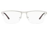 Óculos de Grau Armani Exchange AX1026L 6020/54 Prata Fosco