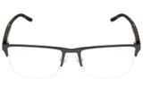 Óculos de Grau Armani Exchange AX1026L 6088/54 Cinza Escuro Fosco