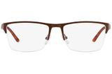 Óculos de Grau Armani Exchange AX1026L 6098/54 Bronze Fosco