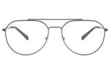 Óculos de Grau Armani Exchange AX1029 6088/57 Cinza Escuro Fosco