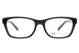Óculos de Grau Armani Exchange AX3006L 8005/52 Preto Transparente