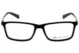 Óculos de Grau Armani Exchange AX3027L 8078/55 Preto Fosco