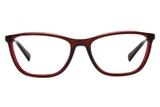 Óculos de Grau Armani Exchange AX3028L 8003/53 Bordô Brilhante