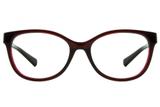 Óculos de Grau Armani Exchange AX3032L 8003/53 Bordo Brilhante