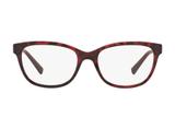Óculos de Grau Armani Exchange AX3037L 8205/53 Havana Vermelho Brilhante